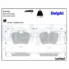 Bremsbelagsatz, Scheibenbremse DELPHI LP2763 Bild Bremsbelagsatz, Scheibenbremse DELPHI LP2763