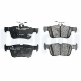 Bremsbelagsatz, Scheibenbremse Hinterachse DELPHI LP3151