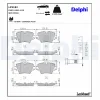 Bremsbelagsatz, Scheibenbremse DELPHI LP3182 Bild Bremsbelagsatz, Scheibenbremse DELPHI LP3182