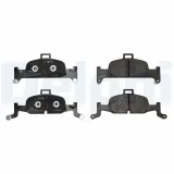 Bremsbelagsatz, Scheibenbremse DELPHI LP3239