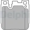 Bremsbelagsatz, Scheibenbremse Hinterachse DELPHI LP3249 Bild Bremsbelagsatz, Scheibenbremse Hinterachse DELPHI LP3249