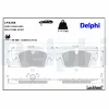 Bremsbelagsatz, Scheibenbremse DELPHI LP3258 Bild Bremsbelagsatz, Scheibenbremse DELPHI LP3258