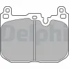 Bremsbelagsatz, Scheibenbremse Vorderachse DELPHI LP3259 Bild Bremsbelagsatz, Scheibenbremse Vorderachse DELPHI LP3259