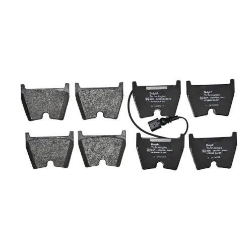 Bremsbelagsatz, Scheibenbremse DELPHI LP3266 Bild Bremsbelagsatz, Scheibenbremse DELPHI LP3266