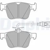 Bremsbelagsatz, Scheibenbremse DELPHI LP3267