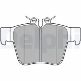 Bremsbelagsatz, Scheibenbremse DELPHI LP3277