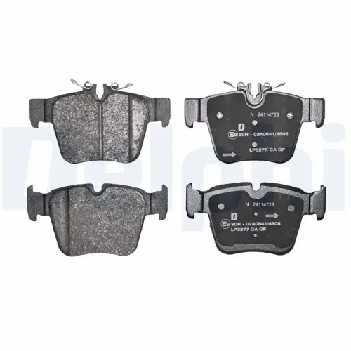 Bremsbelagsatz, Scheibenbremse DELPHI LP3277 Bild Bremsbelagsatz, Scheibenbremse DELPHI LP3277