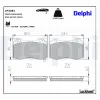 Bremsbelagsatz, Scheibenbremse Hinterachse DELPHI LP3281 Bild Bremsbelagsatz, Scheibenbremse Hinterachse DELPHI LP3281