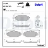 Bremsbelagsatz, Scheibenbremse DELPHI LP3282 Bild Bremsbelagsatz, Scheibenbremse DELPHI LP3282