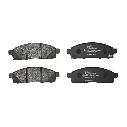 Bremsbelagsatz, Scheibenbremse Vorderachse DELPHI LP3285 Bild Bremsbelagsatz, Scheibenbremse Vorderachse DELPHI LP3285