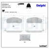 Bremsbelagsatz, Scheibenbremse DELPHI LP3291LC Bild Bremsbelagsatz, Scheibenbremse DELPHI LP3291LC