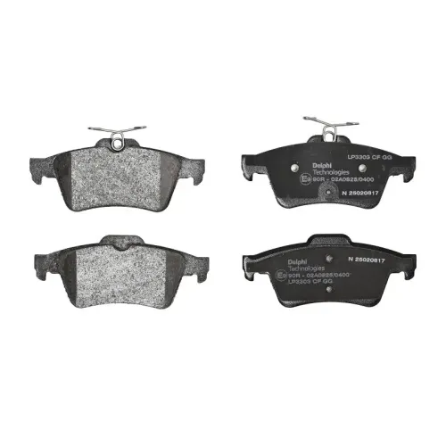 Bremsbelagsatz, Scheibenbremse DELPHI LP3303 Bild Bremsbelagsatz, Scheibenbremse DELPHI LP3303