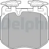 Bremsbelagsatz, Scheibenbremse DELPHI LP3304 Bild Bremsbelagsatz, Scheibenbremse DELPHI LP3304