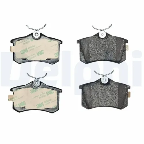 Bremsbelagsatz, Scheibenbremse DELPHI LP3346 Bild Bremsbelagsatz, Scheibenbremse DELPHI LP3346