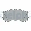 Bremsbelagsatz, Scheibenbremse DELPHI LP3364