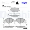 Bremsbelagsatz, Scheibenbremse DELPHI LP3370 Bild Bremsbelagsatz, Scheibenbremse DELPHI LP3370