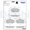 Bremsbelagsatz, Scheibenbremse DELPHI LP3385 Bild Bremsbelagsatz, Scheibenbremse DELPHI LP3385