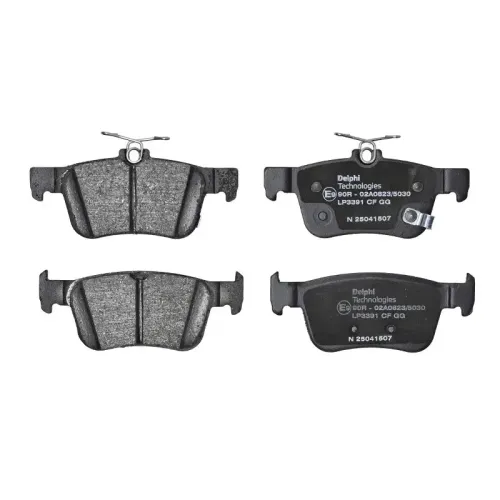 Bremsbelagsatz, Scheibenbremse DELPHI LP3391 Bild Bremsbelagsatz, Scheibenbremse DELPHI LP3391