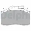 Bremsbelagsatz, Scheibenbremse DELPHI LP3435 Bild Bremsbelagsatz, Scheibenbremse DELPHI LP3435