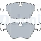 Bremsbelagsatz, Scheibenbremse DELPHI LP3534