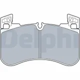Bremsbelagsatz, Scheibenbremse DELPHI LP3540