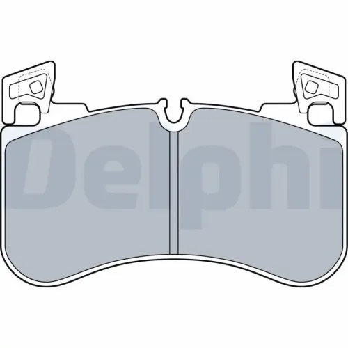 Bremsbelagsatz, Scheibenbremse DELPHI LP3540 Bild Bremsbelagsatz, Scheibenbremse DELPHI LP3540