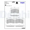 Bremsbelagsatz, Scheibenbremse DELPHI LP3575 Bild Bremsbelagsatz, Scheibenbremse DELPHI LP3575