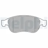 Bremsbelagsatz, Scheibenbremse DELPHI LP3588
