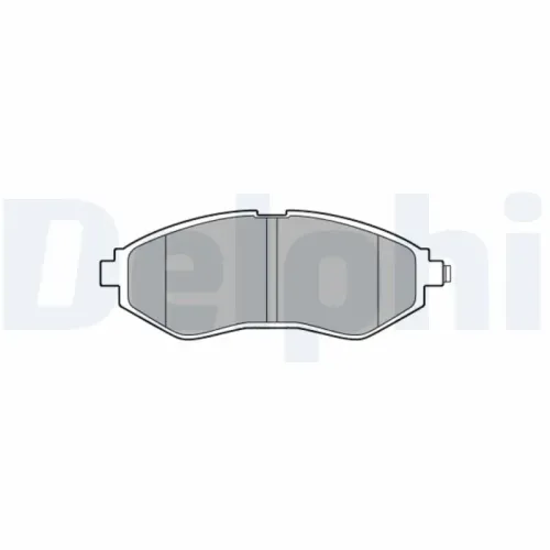 Bremsbelagsatz, Scheibenbremse Vorderachse DELPHI LP3594 Bild Bremsbelagsatz, Scheibenbremse Vorderachse DELPHI LP3594