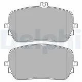 Bremsbelagsatz, Scheibenbremse DELPHI LP3603
