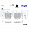 Bremsbelagsatz, Scheibenbremse DELPHI LP3617