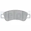 Bremsbelagsatz, Scheibenbremse Vorderachse DELPHI LP3660 Bild Bremsbelagsatz, Scheibenbremse Vorderachse DELPHI LP3660