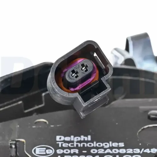 Bremsbelagsatz, Scheibenbremse DELPHI LP3694 Bild Bremsbelagsatz, Scheibenbremse DELPHI LP3694