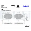 Bremsbelagsatz, Scheibenbremse DELPHI LP3701 Bild Bremsbelagsatz, Scheibenbremse DELPHI LP3701