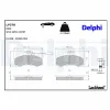 Bremsbelagsatz, Scheibenbremse DELPHI LP378 Bild Bremsbelagsatz, Scheibenbremse DELPHI LP378