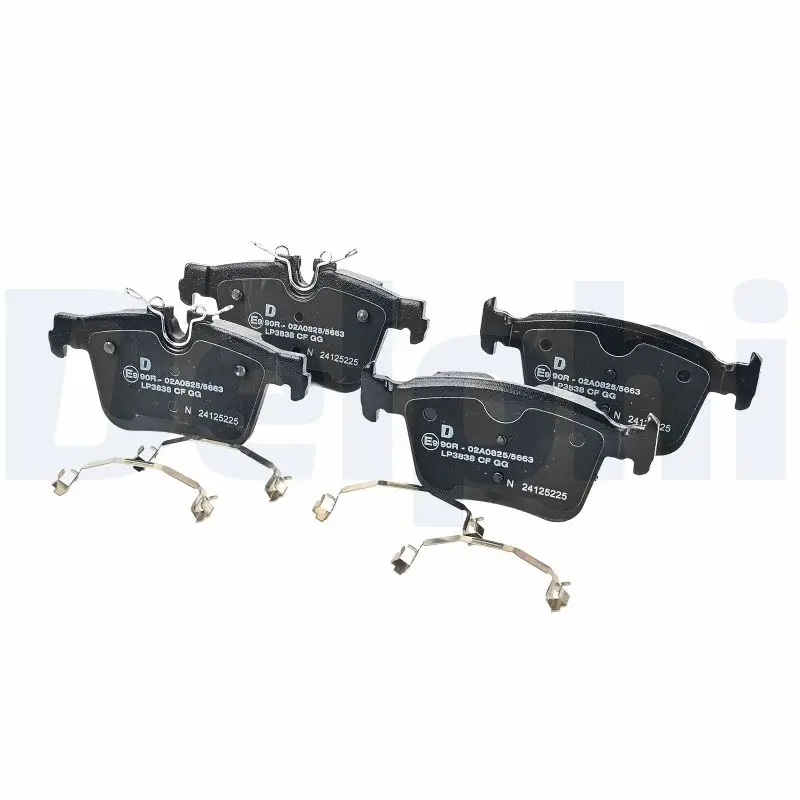 Bremsbelagsatz, Scheibenbremse DELPHI LP3838