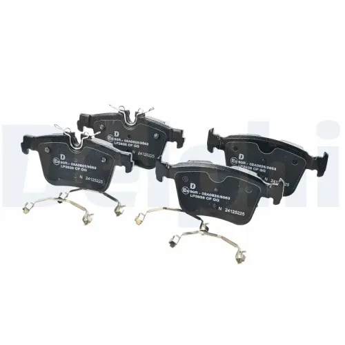 Bremsbelagsatz, Scheibenbremse DELPHI LP3838 Bild Bremsbelagsatz, Scheibenbremse DELPHI LP3838