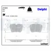 Bremsbelagsatz, Scheibenbremse DELPHI LP3839 Bild Bremsbelagsatz, Scheibenbremse DELPHI LP3839