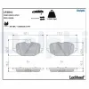 Bremsbelagsatz, Scheibenbremse Hinterachse DELPHI LP3841 Bild Bremsbelagsatz, Scheibenbremse Hinterachse DELPHI LP3841