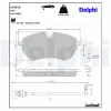 Bremsbelagsatz, Scheibenbremse Vorderachse DELPHI LP3910 Bild Bremsbelagsatz, Scheibenbremse Vorderachse DELPHI LP3910