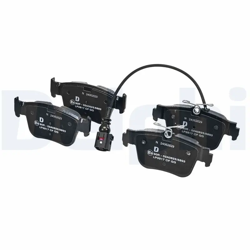 Bremsbelagsatz, Scheibenbremse DELPHI LP3917