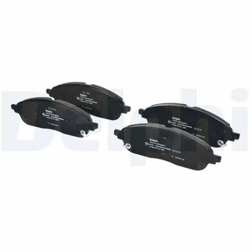Bremsbelagsatz, Scheibenbremse Vorderachse Vorderachse Vorderachse DELPHI LP3918 Bild Bremsbelagsatz, Scheibenbremse Vorderachse Vorderachse Vorderachse DELPHI LP3918