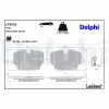 Bremsbelagsatz, Scheibenbremse Vorderachse DELPHI LP3925 Bild Bremsbelagsatz, Scheibenbremse Vorderachse DELPHI LP3925