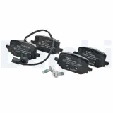 Bremsbelagsatz, Scheibenbremse DELPHI LP3951