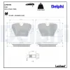 Bremsbelagsatz, Scheibenbremse Hinterachse DELPHI LP3970 Bild Bremsbelagsatz, Scheibenbremse Hinterachse DELPHI LP3970