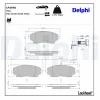 Bremsbelagsatz, Scheibenbremse DELPHI LP3978 Bild Bremsbelagsatz, Scheibenbremse DELPHI LP3978