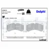 Bremsbelagsatz, Scheibenbremse Vorderachse DELPHI LP4071 Bild Bremsbelagsatz, Scheibenbremse Vorderachse DELPHI LP4071