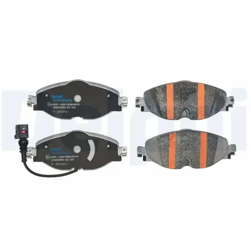 Bremsbelagsatz, Scheibenbremse Vorderachse DELPHI LP5006EV Bild Bremsbelagsatz, Scheibenbremse Vorderachse DELPHI LP5006EV