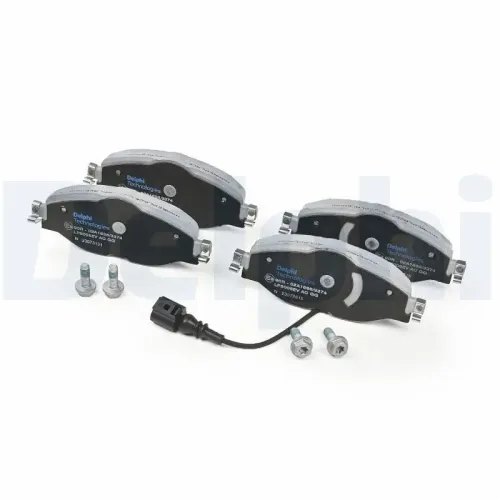 Bremsbelagsatz, Scheibenbremse Vorderachse DELPHI LP5006EV Bild Bremsbelagsatz, Scheibenbremse Vorderachse DELPHI LP5006EV