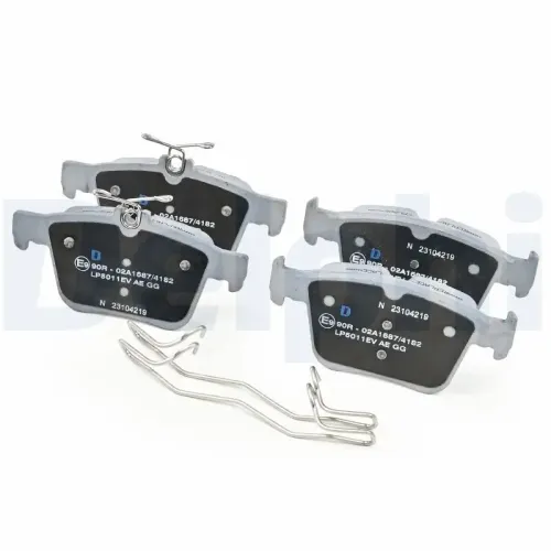 Bremsbelagsatz, Scheibenbremse DELPHI LP5011EV Bild Bremsbelagsatz, Scheibenbremse DELPHI LP5011EV
